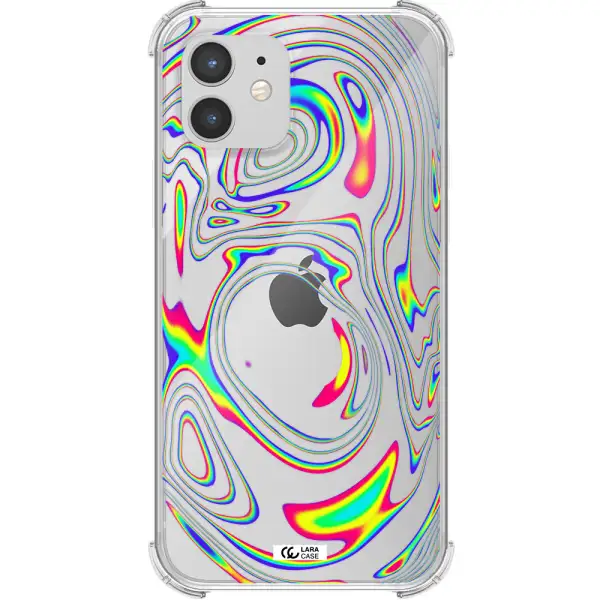 High Vibes Apple iPhone 12 Clear PC Case