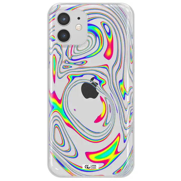 High Vibes Apple iPhone 12 Clear TPU Case