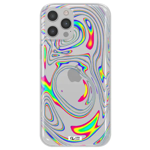 High Vibes Apple iPhone 12 pro max Clear TPU Case