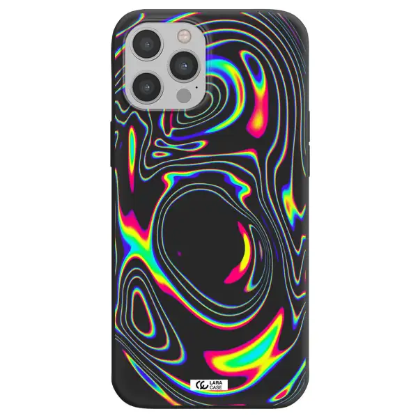 High Vibes Apple iPhone 12 pro max Silicone black Case