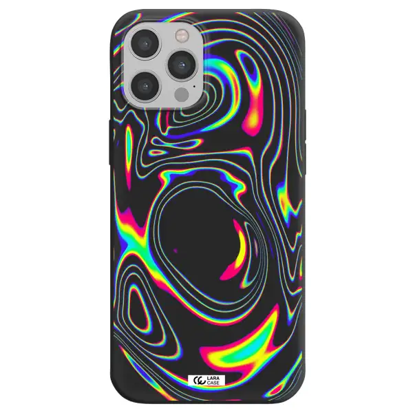 High Vibes Apple iPhone 12 pro Silicone black Case