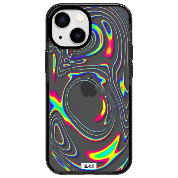 High Vibes Apple iPhone 13 mini impact Smoke Black Case