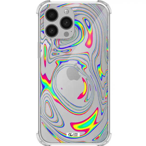 High Vibes Apple iPhone 13 Pro Max Clear PC Case