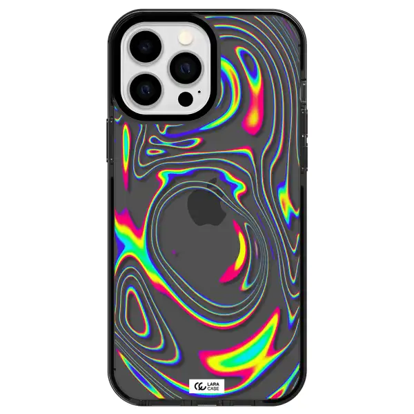 High Vibes Apple iPhone 13 Pro Max impact Smoke Black Case