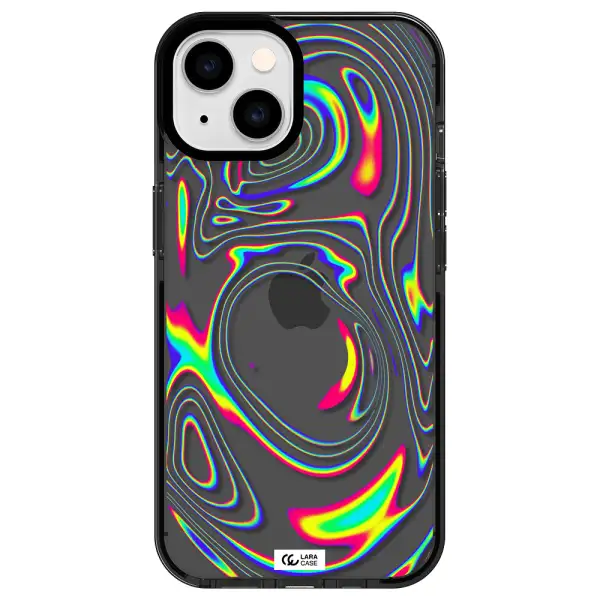 High Vibes Apple iPhone 14 impact Smoke Black Case
