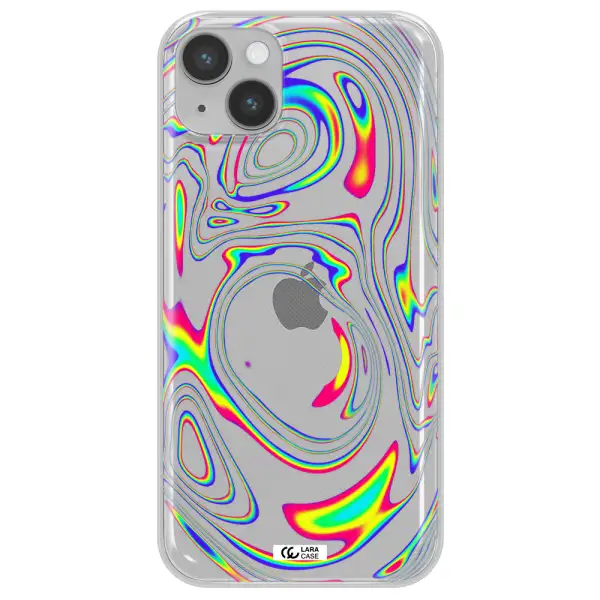 High Vibes Apple iPhone 14 plus Clear TPU Case