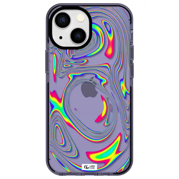 High Vibes Apple iPhone 15 impact Lilac Case