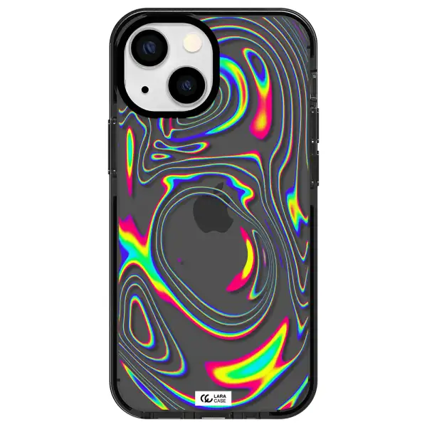 High Vibes Apple iPhone 15 impact Smoke Black Case