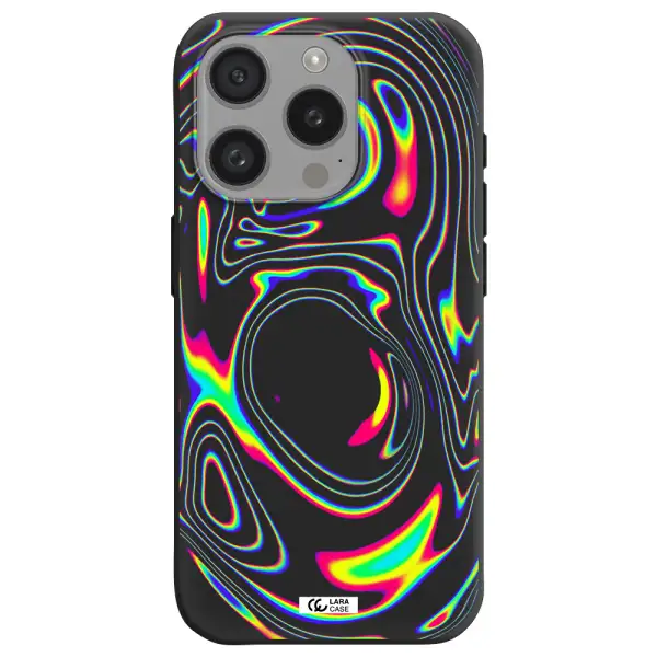 High Vibes Apple Iphone 15 Pro Silicone Black Case