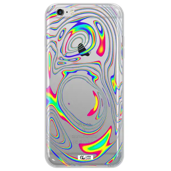 High Vibes Apple iPhone 6 s plus Clear TPU Case