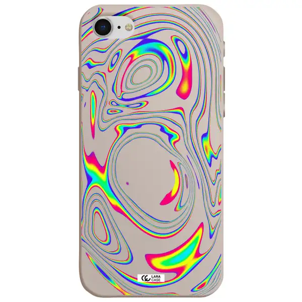 High Vibes Apple iPhone se 2020 Silicone Stone Case