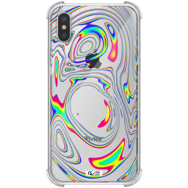 High Vibes Apple iPhone X Clear PC Case