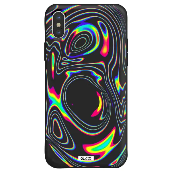 High Vibes Apple iPhone XS Silicone black Case