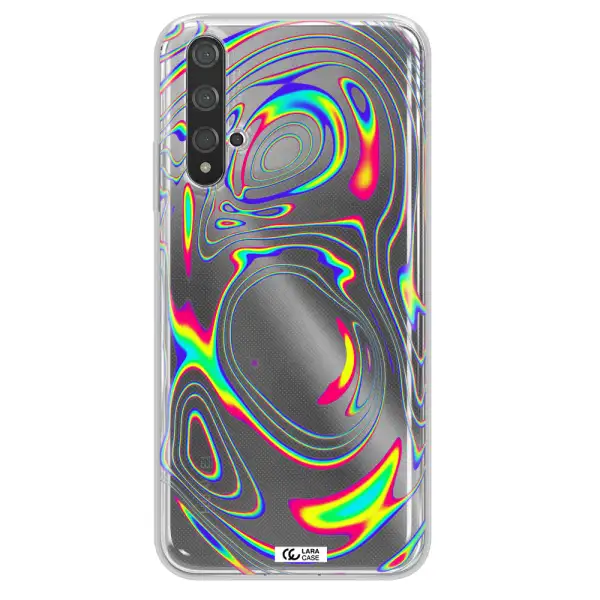 High Vibes Huawei Nova 5t Clear TPU Case