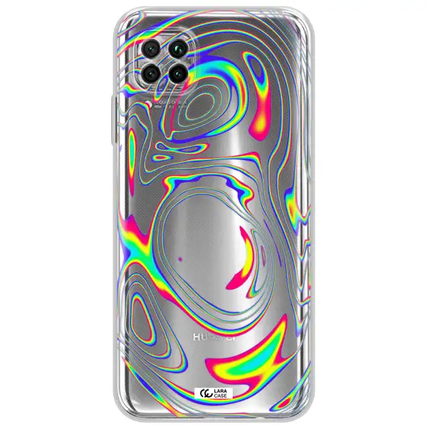 High Vibes Huawei Nova 7I Clear Tpu Case
