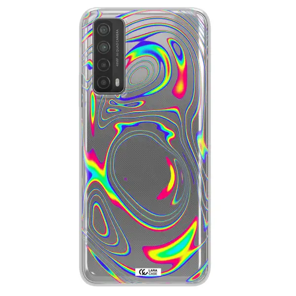 High Vibes Huawei P Smart 2021 Clear TPU Case