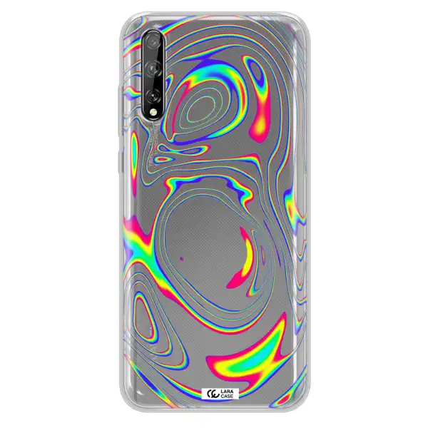 High Vibes Huawei P Smart S Clear TPU Case