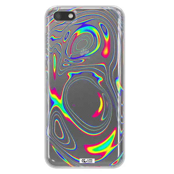 High Vibes Huawei Y5 2018 Clear TPU Case