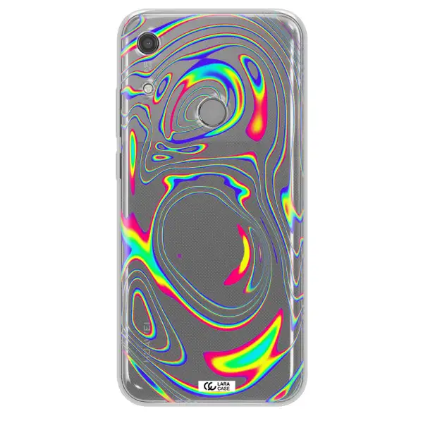 High Vibes Huawei Y6S Clear TPU Case