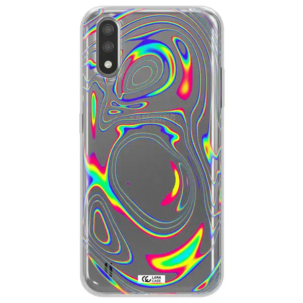 High Vibes Samsung A01 Clear TPU Case