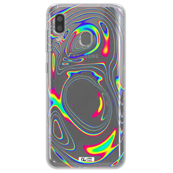 High Vibes Samsung A20 Clear TPU Case