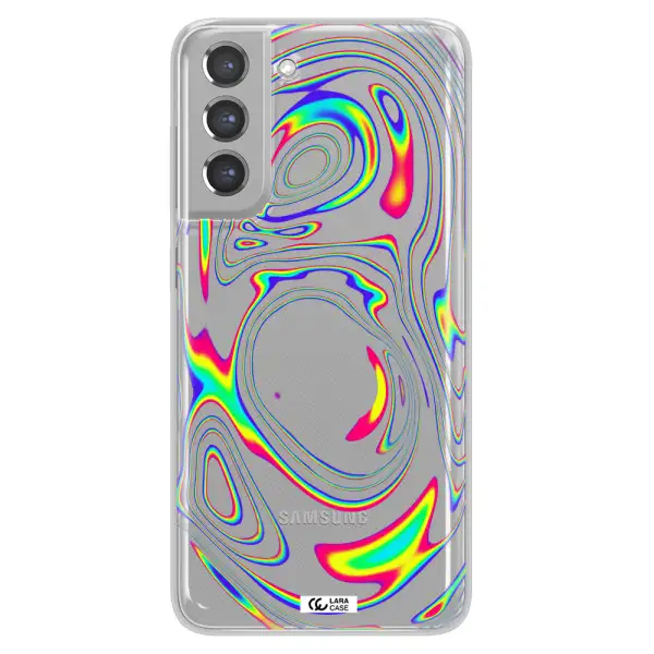 High Vibes Samsung A21 Fe Clear TPU Case