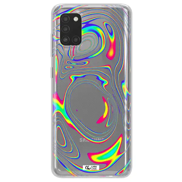 High Vibes Samsung A31 Clear TPU Case