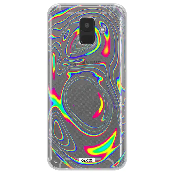 High Vibes Samsung A6 Clear TPU Case