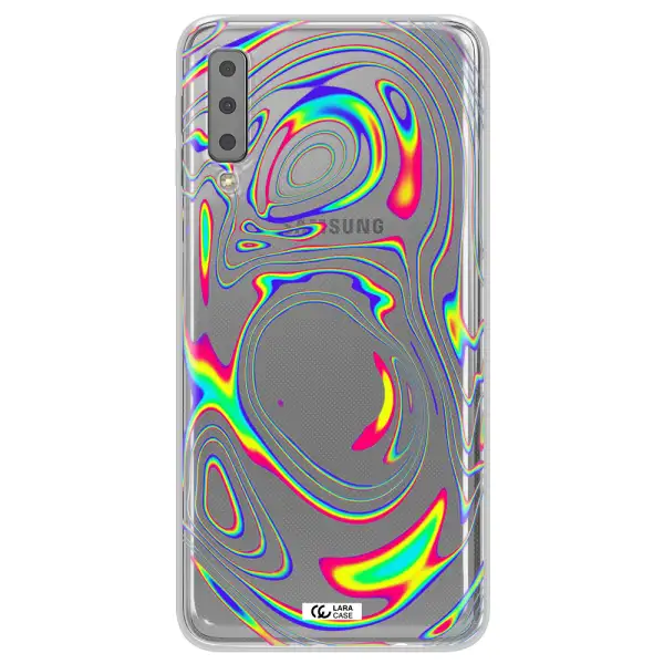 High Vibes Samsung A7 2018 Clear TPU Case