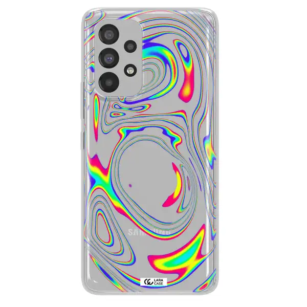 High Vibes Samsung A73 Clear TPU Case
