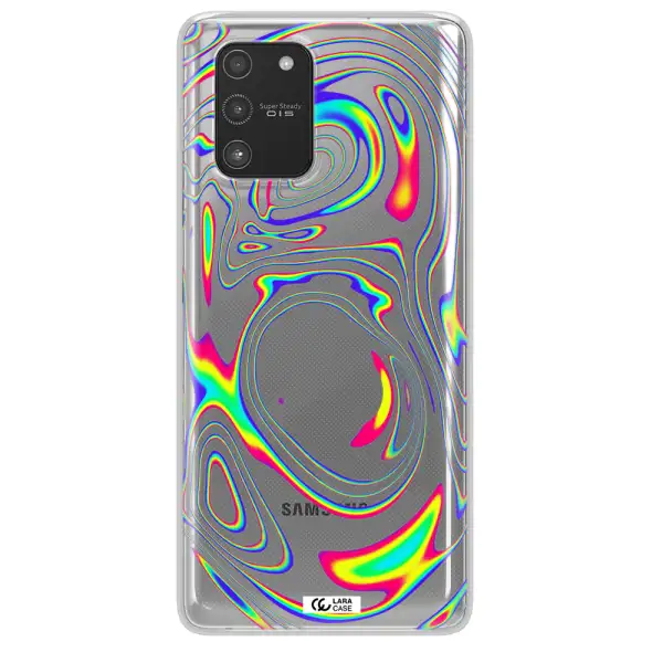 High Vibes Samsung A91 Clear TPU Case