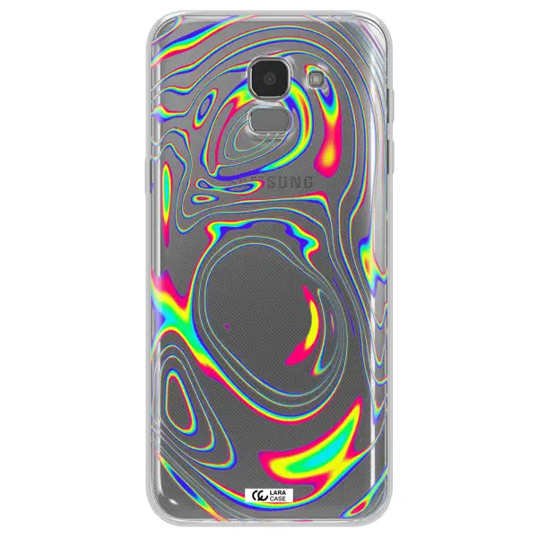 High Vibes Samsung J6 Clear TPU Case