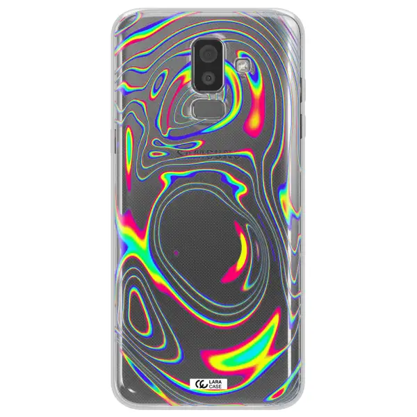 High Vibes Samsung J8 Clear TPU Case