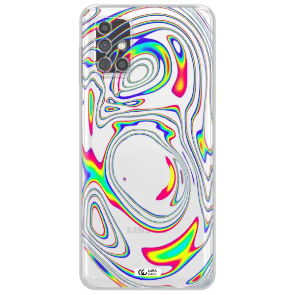 High Vibes Samsung M31S Clear TPU Case