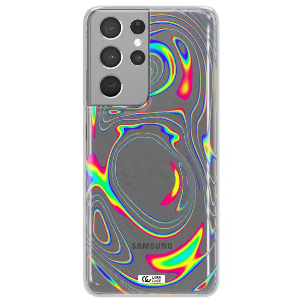 High Vibes Samsung S21 Ultra Clear TPU Case