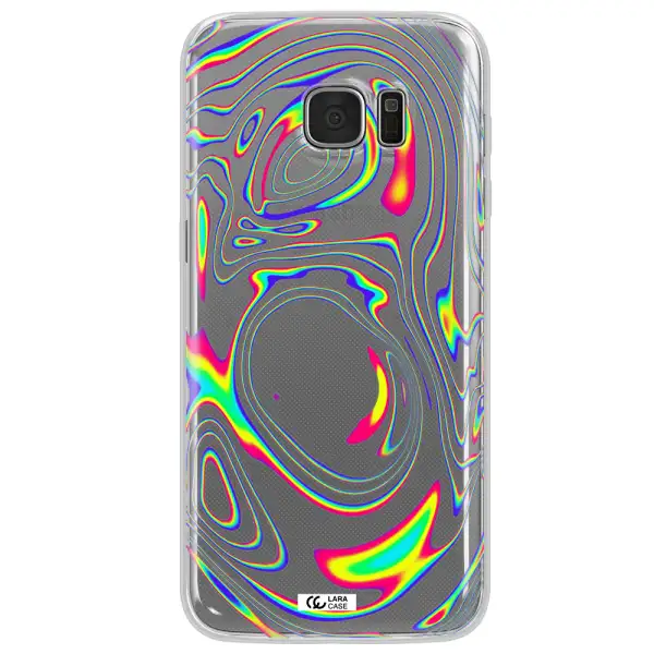 High Vibes Samsung S7 Edge Clear TPU Case