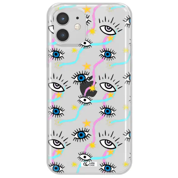 Eye And Ribbon Apple iPhone 12 mini Clear TPU Case