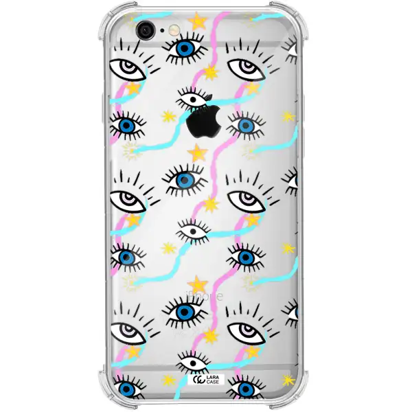 Eye And Ribbon Apple iPhone 6 Clear PC Case