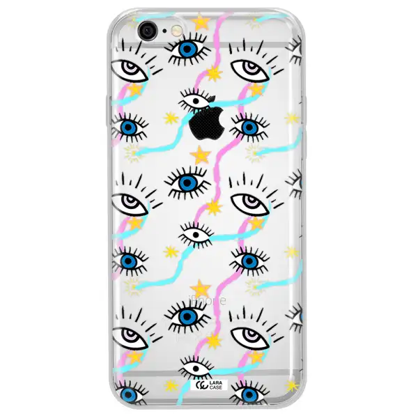 Eye And Ribbon Apple iPhone 6 Clear TPU Case