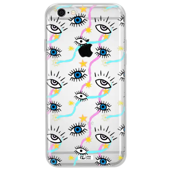 Eye And Ribbon Apple iPhone 6 plus Clear TPU Case