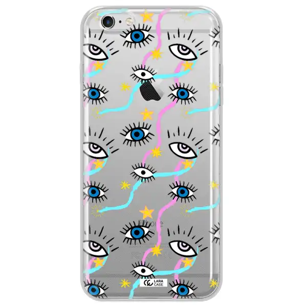 Eye And Ribbon Apple iPhone 6S Clear TPU Case