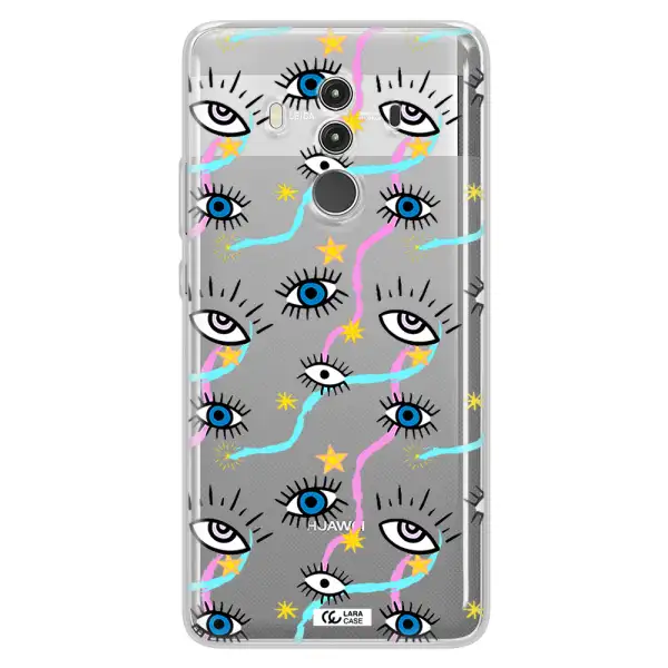 Eye And Ribbon Huawei Mate 10 Clear TPU Case