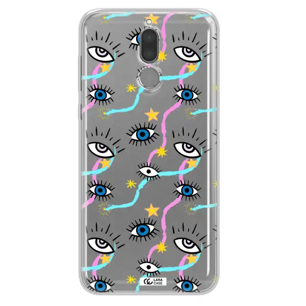 Eye And Ribbon Huawei Mate 10 Lite Clear TPU Case