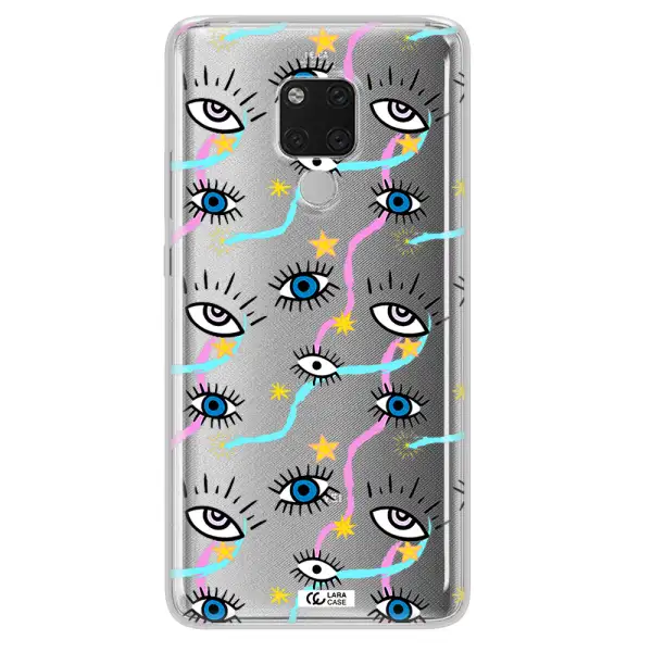 Eye And Ribbon Huawei Mate 20X Clear TPU Case