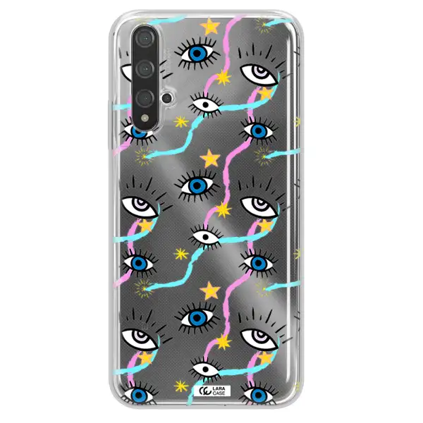 Eye And Ribbon Huawei Nova 5t Clear TPU Case