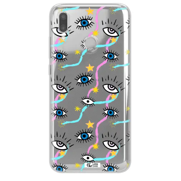Eye And Ribbon Huawei P Smart 2019 Clear TPU Case
