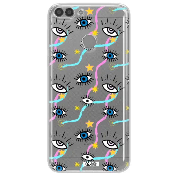 Eye And Ribbon Huawei P Smart Clear TPU Case