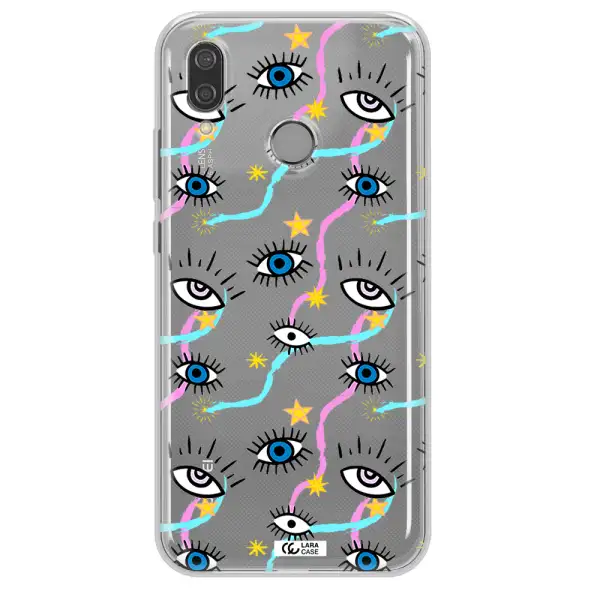 Eye And Ribbon Huawei P20 Lite Clear TPU Case