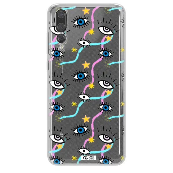 Eye And Ribbon Huawei P20 Pro Clear TPU Case