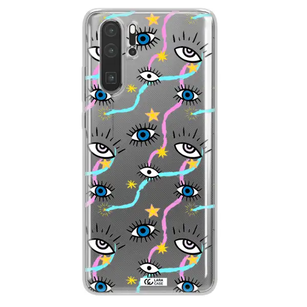 Eye And Ribbon Huawei P30 Pro Clear TPU Case